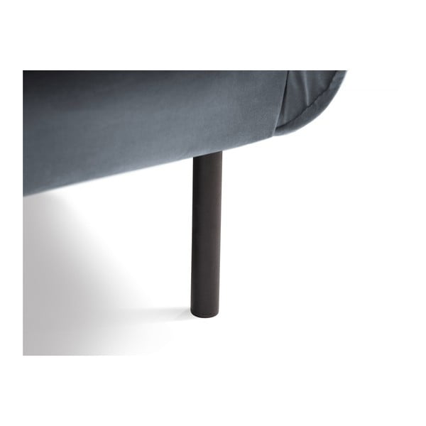 Siva baršunasta fotelja Cosmopolitan Design Vienna-image-4