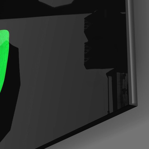 Staklena slika Insigne Fragmented Green-image-3