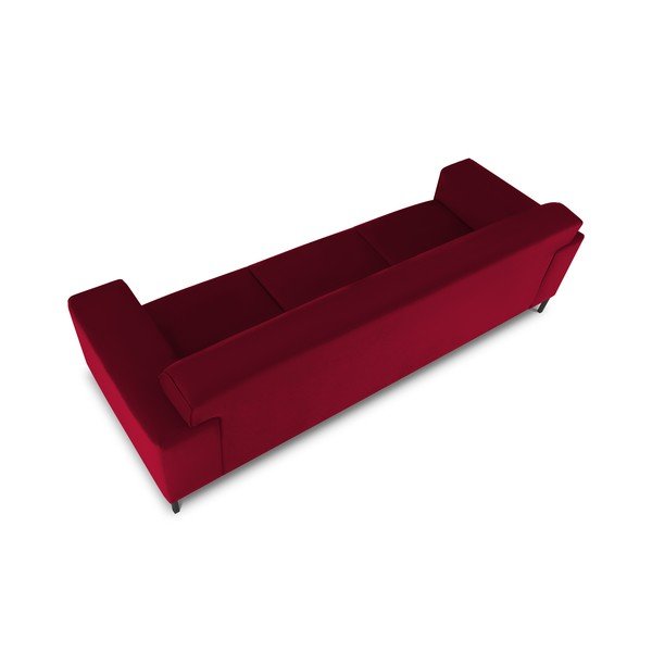 Crvena baršunasta sofa Cosmopolitan Design Siena-image-4