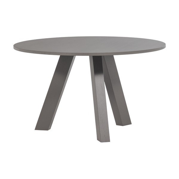 Okrugao blagovaonski stol od punog hrasta ø 129 cm Rhonda – WOOOD-image-2