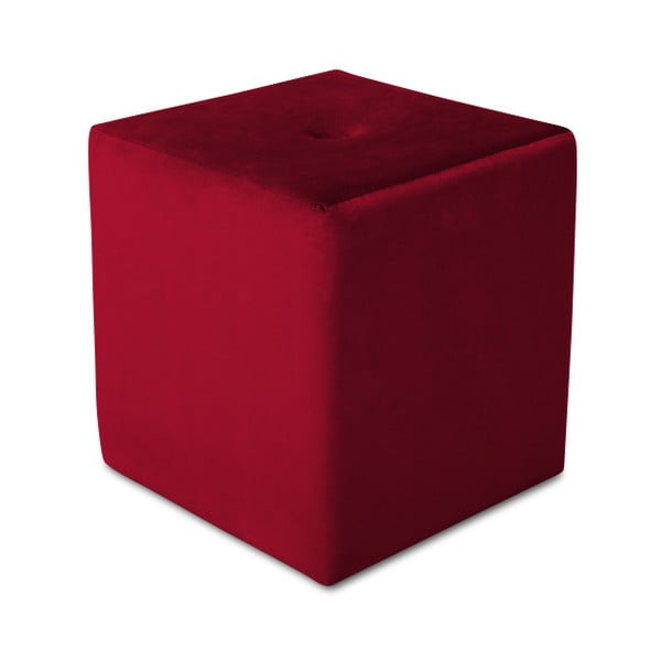 Crveni tabure Mazzini Sofas Margaret, 40 x 45 cm-image-3