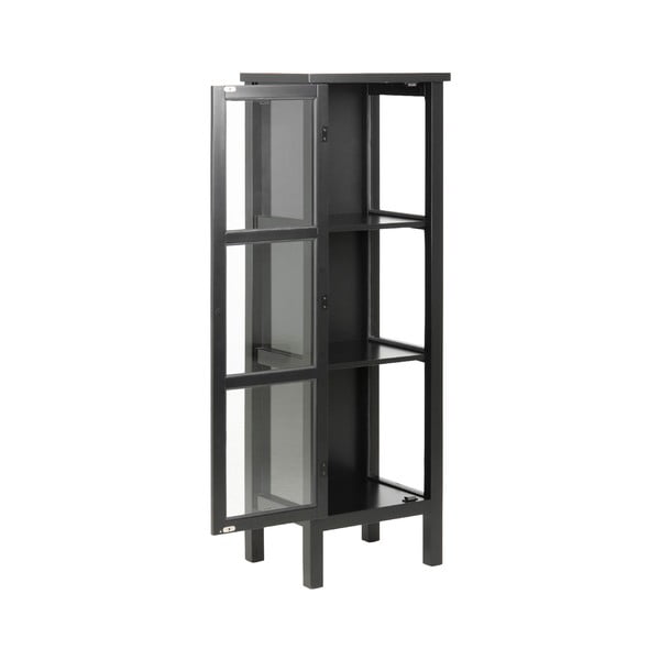 Crna vitrina Actona Eton, visina 136,5 cm-image-2