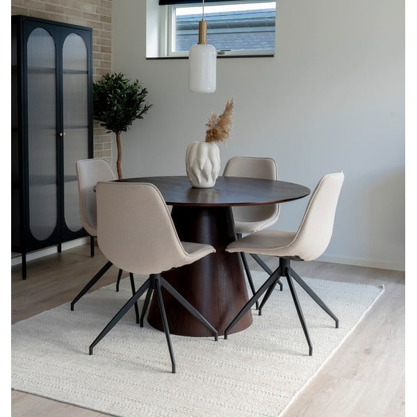 Bež blagovaonske stolice u setu 2 kom Monaco – House Nordic-image-1