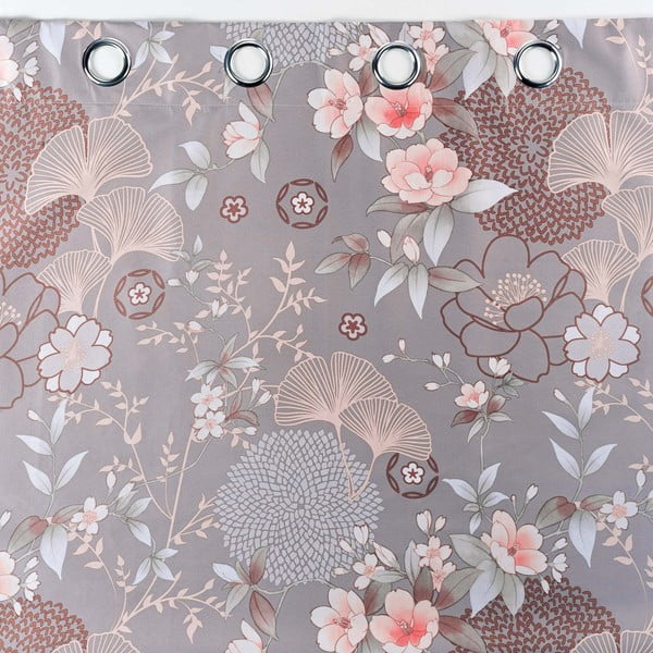 Siva zatamnjujuća zavjesa od mikrovlakana 135x260 cm Yokahama – douceur d'intérieur-image-4