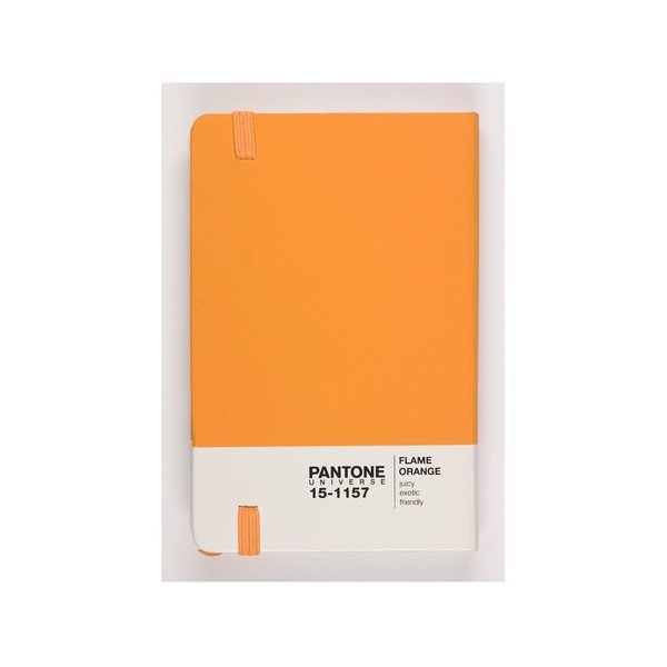 Bilježnica Rubber Flame Orange 18-3949-image-1