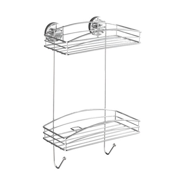 Samostojeća dupla polica Wenko Vacuum-Loc, opterećenje do 33 kg-image-2