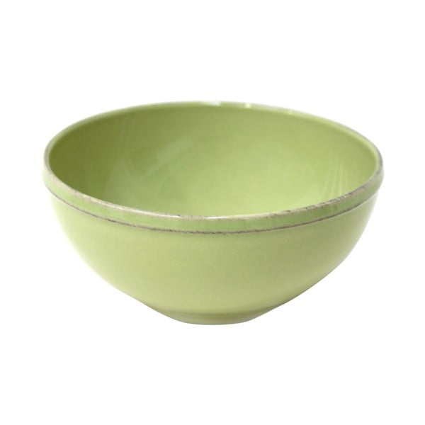Zelena zemljana zdjela Costa Nova Friso, ⌀ 16 cm