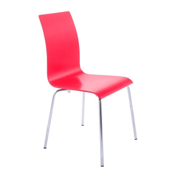 Crvena stolica za blagovanje Kokoon Classic