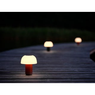 Narančasta LED stolna lampa aluminijska s mogućnosti zatamnjivanja (visina 22 cm) Harvest – Zone