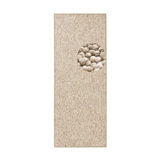 Svjetlo smeđa staza 80x300 cm Wolly – BT Carpet