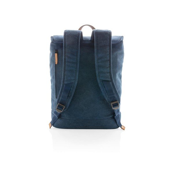 Plavi platneni ruksak za prijenosno računalo 15.6'' XD Design Collection, 19 l-image-2