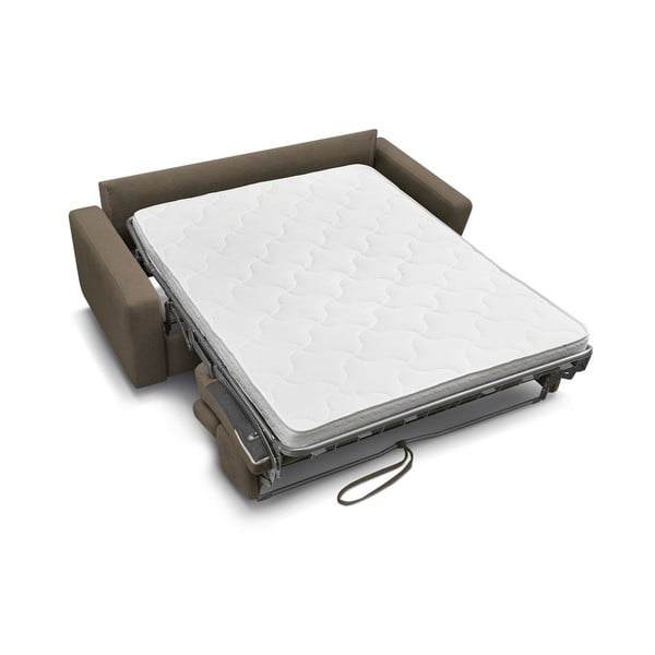 Smeđa sklopiva sofa 195 cm Monaco – Bobochic Paris-image-4