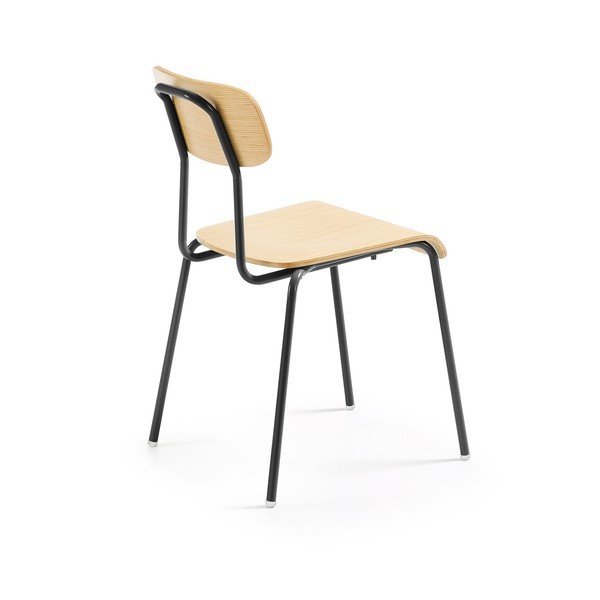 Set od 4 stolice s crnom La Forma Klee konstrukcijom-image-3