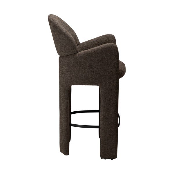 Smeđa barska stolica (visine sjedala 68,5 cm) Aole – DAN-FORM Denmark-image-2