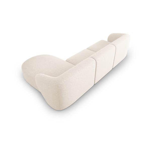 Krem kutna garnitura (s desnim kutom) Shane – Micadoni Home-image-4