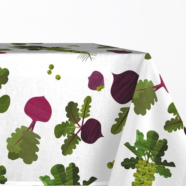 Pamučni stolnjak Happy Friday Basic Greenery, 150 x 150 cm-image-1