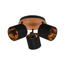 Crni/u prirodnoj boji reflektor ø 12 cm Tommy – Reality