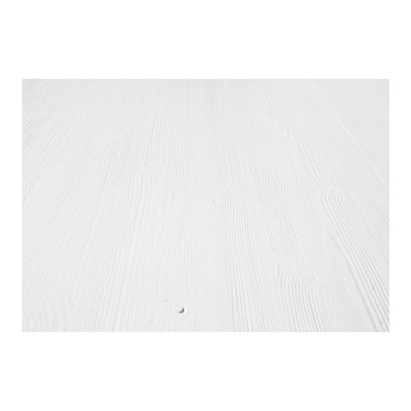 Bijeli stol od punog drveta Zuiver A uokviren, 200 x 90 cm-image-4