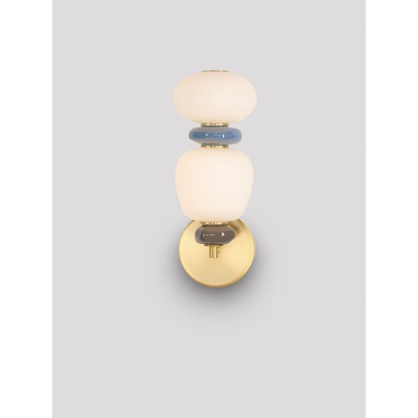 Bijela/u zlatnoj boji metalna LED zidna lampa s mogućnosti zatamnjivanja Palo – Nova Luce-image-3