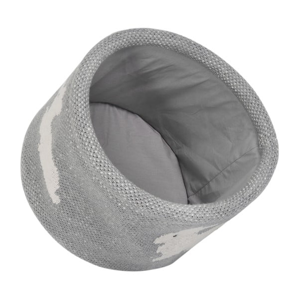 Sivi pamučni organizator Kindsgut Bunny, ø 16 cm-image-2