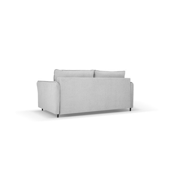 Svijetlo siva sklopiva sofa 166 cm Dalida – Micadoni Home-image-4