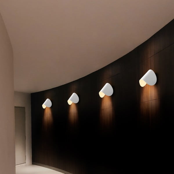 Bijela LED zidna lampa Heybe – Opviq lights-image-4