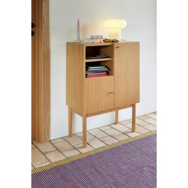 Ormarić u dekoru hrasta u prirodnoj boji 60x90x34 cm Nobby – Hübsch-image-2