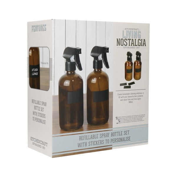 Boce za sredstva za čišćenje u setu 2 kom Living Nostalgia – Kitchen Craft-image-2