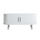 Bijela TV komoda 120x56x40 cm Nola – Unique Furniture