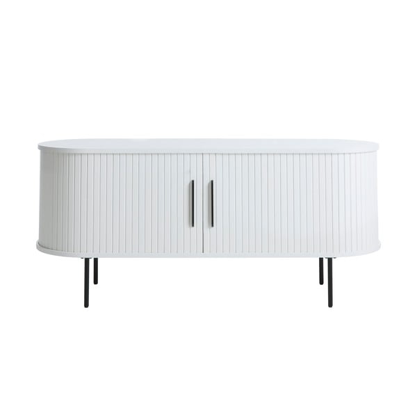 Bijela TV komoda 120x56x40 cm Nola – Unique Furniture