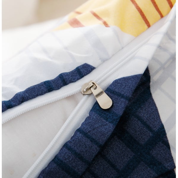 3-dijelna posteljina za krevet za jednu osobu od mikrosatena 140x200 cm Amelie – My House-image-4