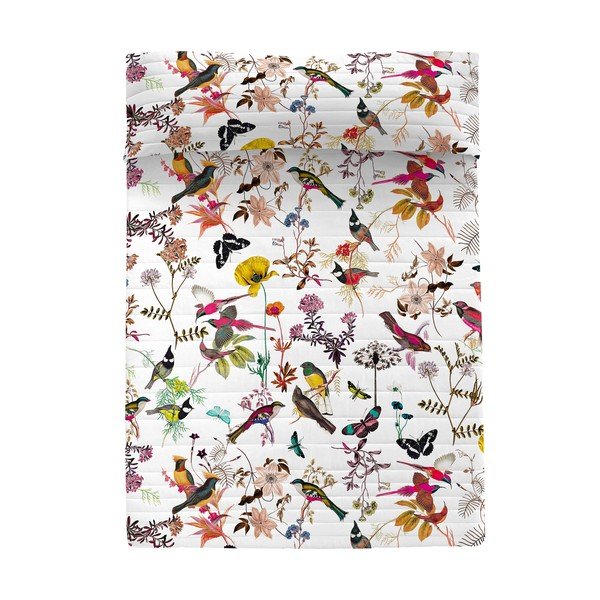 Pamučni  prošiveni prekrivač 240x260 cm Birds of paradice – Happy Friday