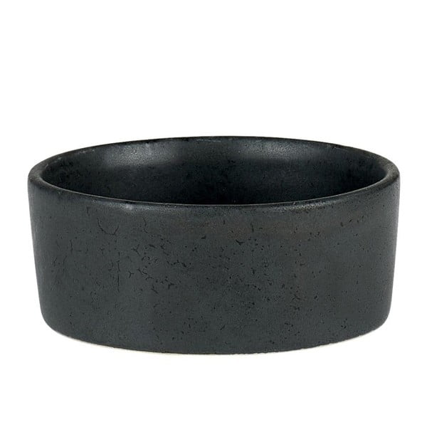 Crna posuda od kamenine Bitz Mensa, promjer 7,5 cm