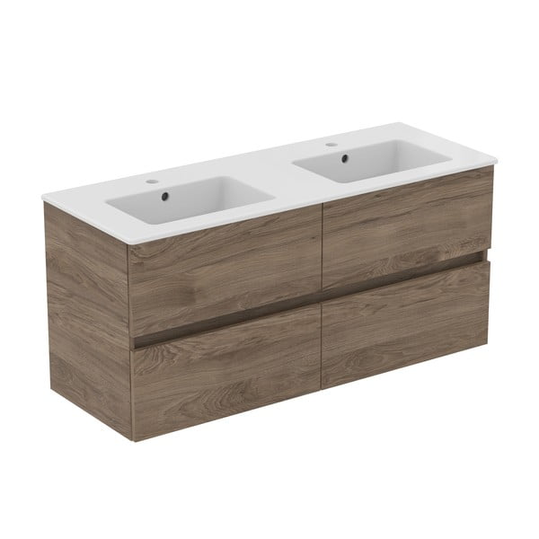 Zidni ormarić za ispod umivaonika u dekoru oraha u prirodnoj boji 120x55 cm Eurovit+ – Ideal Standard-image-3