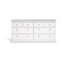Bijela niska komoda 183x87 cm Paris – Tvilum