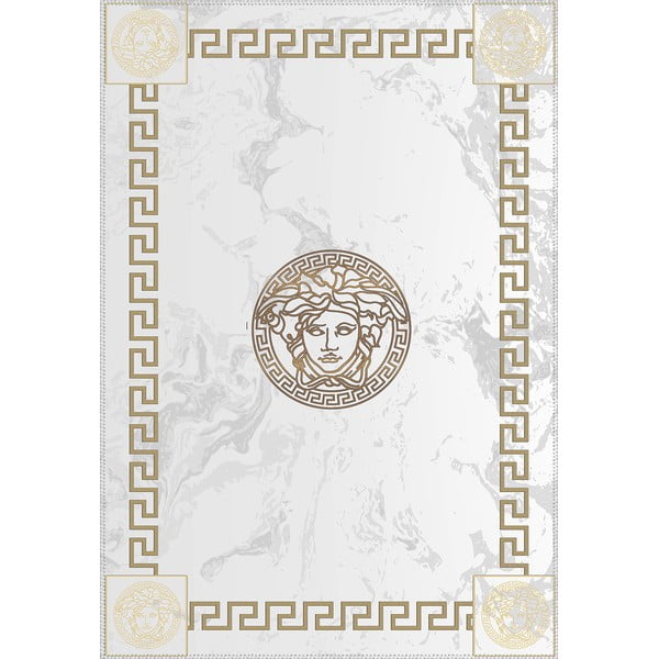 Sivi tepih Vitaus Logo, 160 x 230 cm