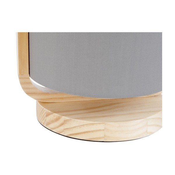 Siva stolna lampa Leitmotiv Snap, visina 21,5 cm-image-4