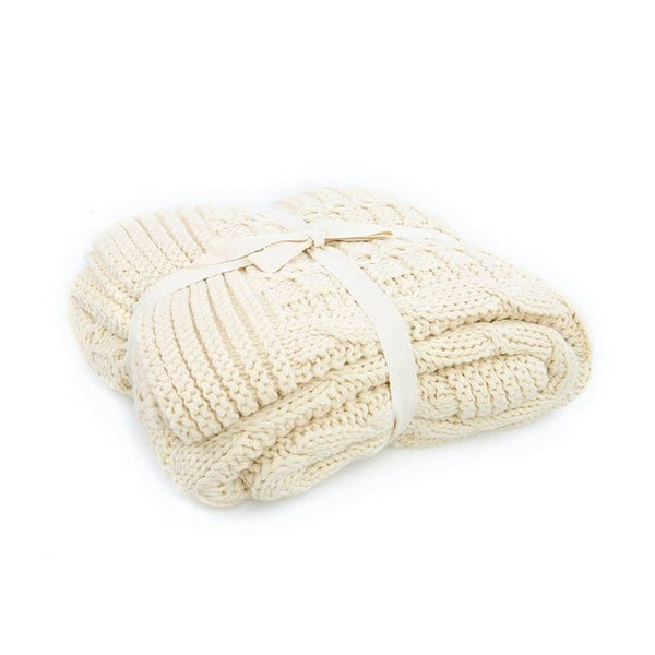 Svijetlo bež pokrivač za krevet Teto 130 x 170 cm-image-1