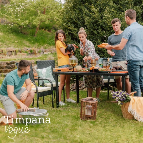 Garnitura vrtnog namještaja od umjetnog ratana Timpana Vogue-image-1