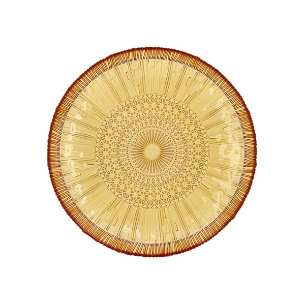 Narančasti stakleni tanjur za posluživanje ø 30 cm Kusintha – Bitz-image-4