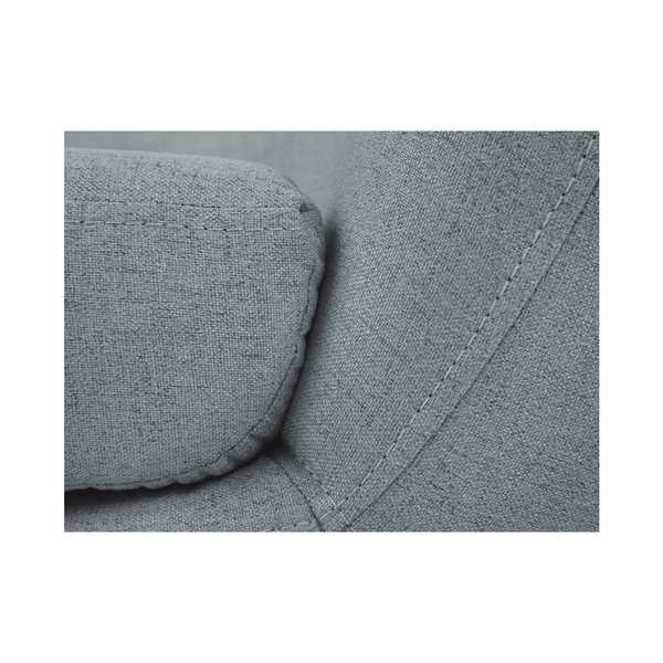 Svijetloplava fotelja sa smeđim nogama Mazzini Sofas Pijemont-image-4