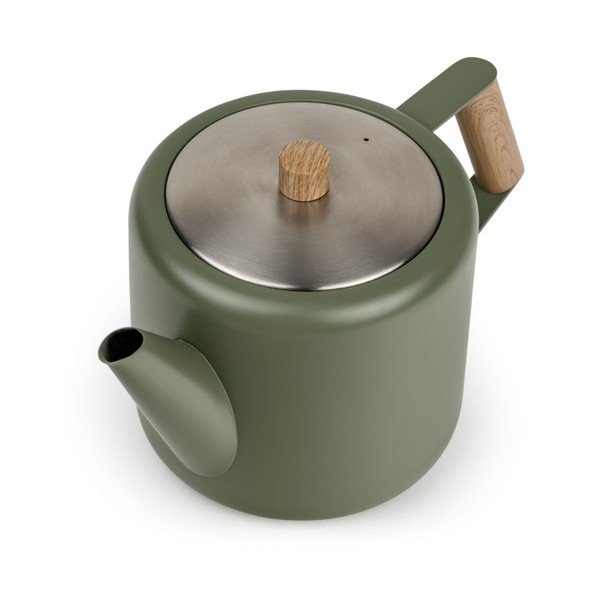 Zeleni čajnik od nehrđajućeg čelika 1,1 l Duet Boston – Bredemeijer-image-4