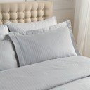 Jastučnice u setu 2 kom od damasta 50x75 cm Satin Stripe – Catherine Lansfield