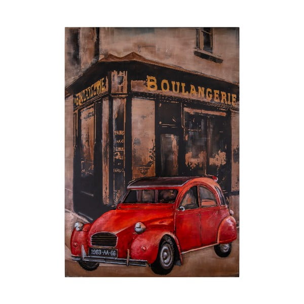 Metalni natpis Antic Line Boulangerie, 80 x 120 cm