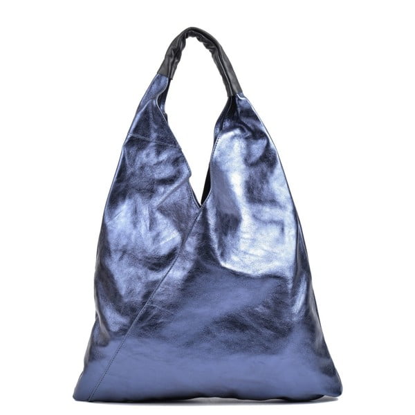 Plava kožna torbica Isabella Rhea Duroto