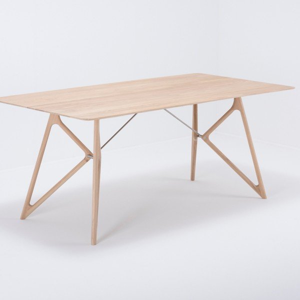 Blagovaonski stol od punog hrasta Gazzda Tink, 180 x 90 cm-image-1