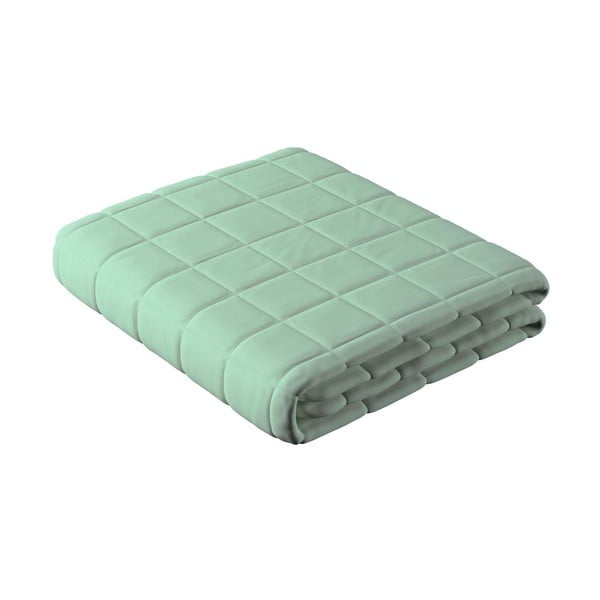 Zeleni prošiveni prekrivač za bračni krevet 170x210 cm Happiness - Yellow Tipi