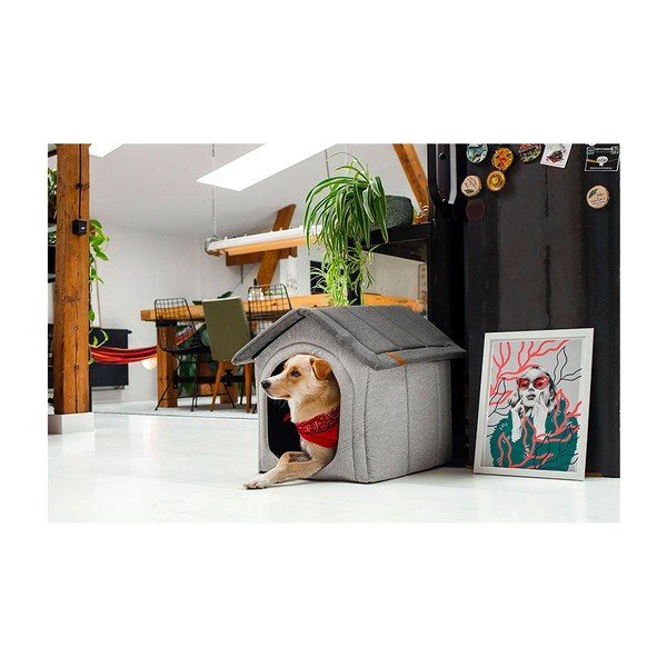 Svijetlo siva kućica za pse 38x38 cm Home M - Rexproduct-image-3