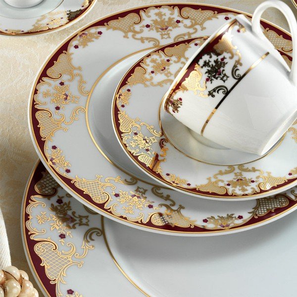 Set od 59 komada porculanskog posuđa Kutahya Luxembourg-image-2