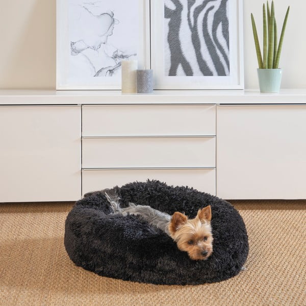 Crni krevet za pse ø 55 cm – Love Story-image-1